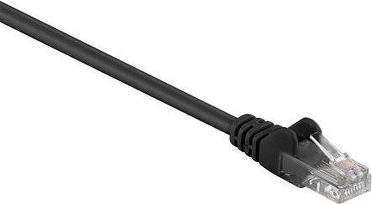 MediaRange - Netwerkkabel - RJ45 - 15 m - Zwart