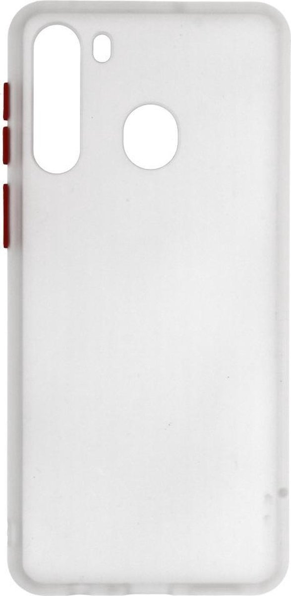 Samsung Galaxy A21 Hoesje Hard Case Backcover Telefoonhoesje Transparant
