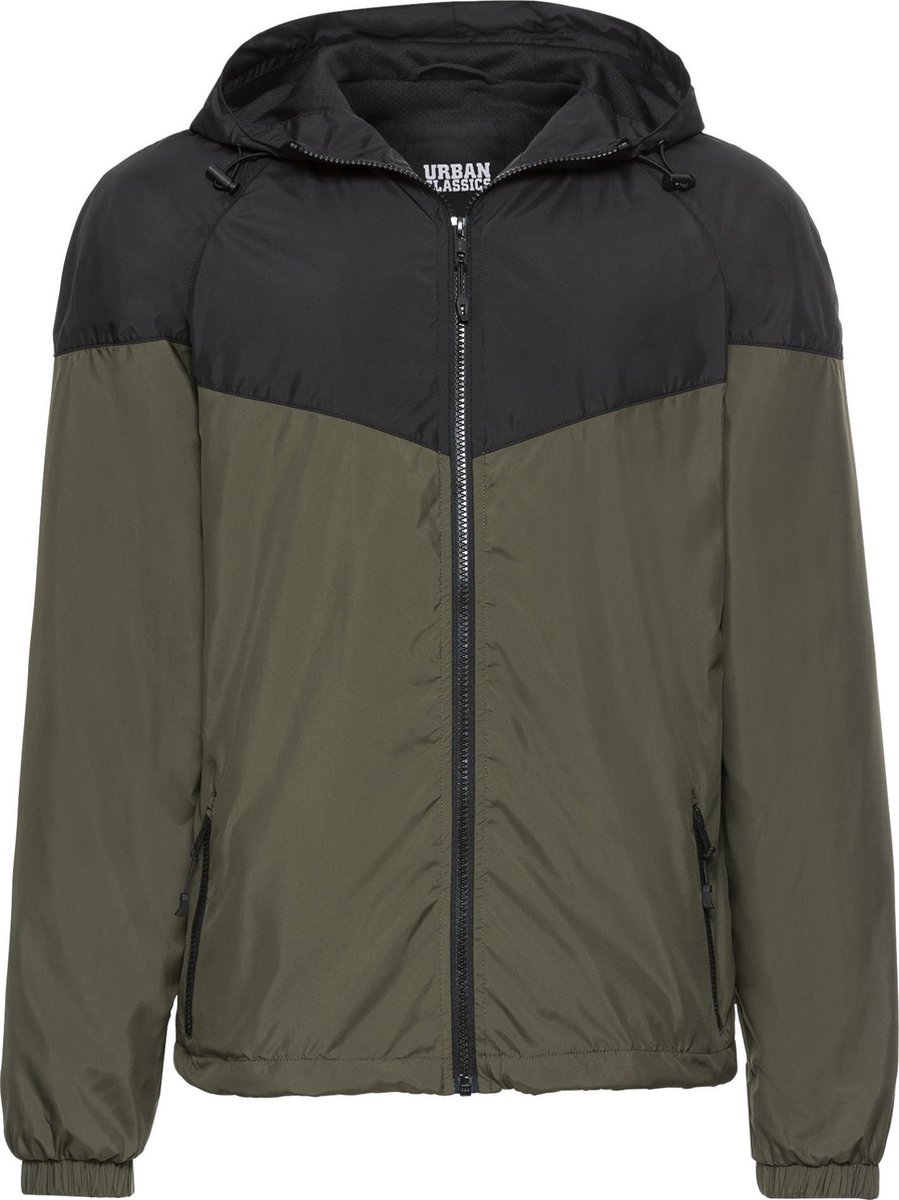 Urban Classics 2Tone Tech Windrunner jacket XL Zwart
