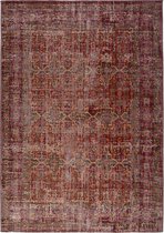 Vintage vloerkleed Tilas - rood - 160x230 cm