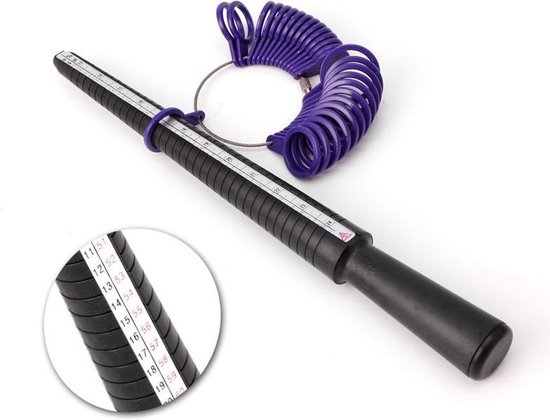 Vingermeter, Roestvrijstalen Ringmeters Vingermeter Meetringgereedschap, Vinger UK Ringmeter(#1
