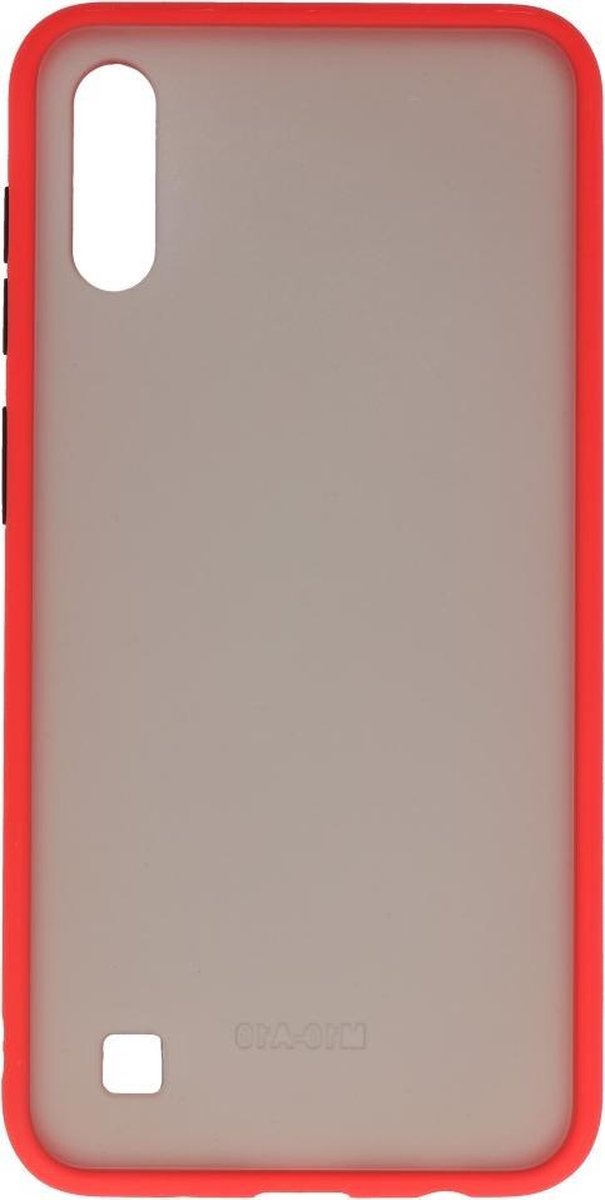 Hardcase Backcover voor Samsung Galaxy A10 Rood