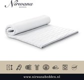 160x200 Topdekmatras - Topper NASA-VISCO - Traagschuim - 7 CM - Nirwana Bedden