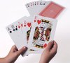 Afbeelding van het spelletje Luxe Speelkaarten - 2 stuks in handige opbergdoos - poker kaarten - 2 STUKS - kaartspel
