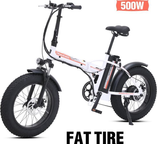 Shengmilo Opvouwbare Elektrische Fatbike 500 W 20"