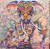Borduurpakket MIRACLE OF INDIA (kralen) - ABRIS ART - PARELBORDUREN -KRALEN BORDUREN