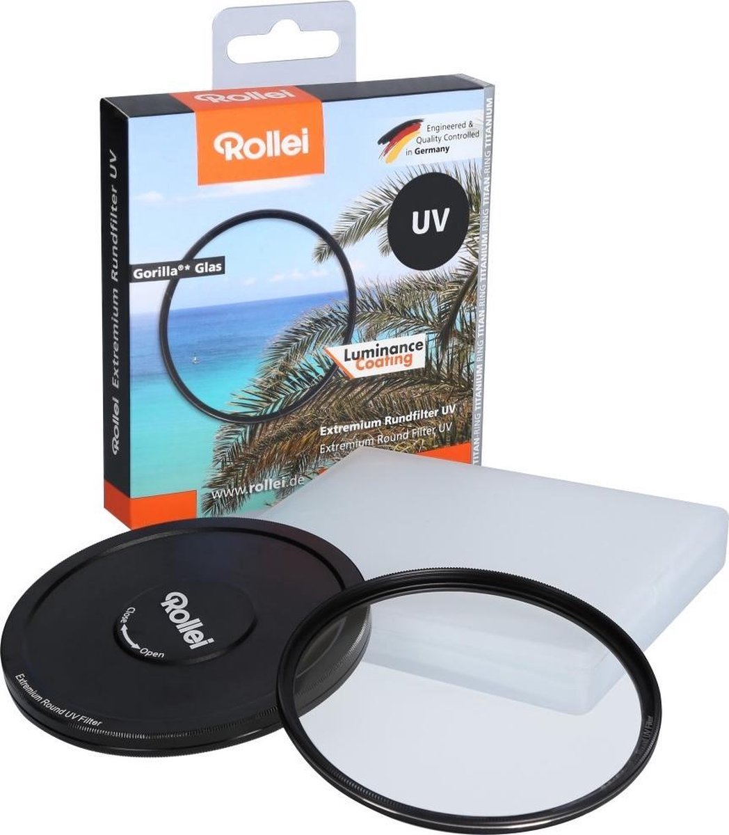 Rollei 26234 cameralensfilter 5,8 cm Ultraviolet (UV) filter voor camera's