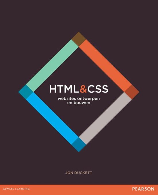 Cover van het boek 'HTML & CSS' van Jon Duckett