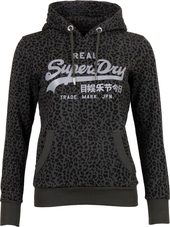 | Superdry Dames VL ANIMAL AOP ENTRY HOOD Hoodie S Superdry hoodie | wehkamp