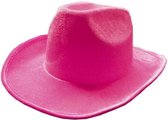 Hoed Cowboy Neon Roze