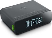 Muse M-175DBI - Digitale wekkerradio, DAB+/FM, draadloos opladen (QI charging)