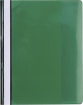 10x Snelhechtmap PVC Premium - A4, Groen