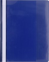 10x Snelhechtmap PVC Premium - A4, Blauw