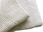Fissaggio | Plaid Favo Sand - Plaid - 140 x 250cm - Sand
