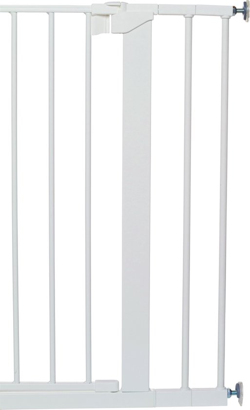 BabyDan Copenhagen, 24.6-42 inch, extendable stair gate, baby gate, metal, white, Made in Denmark - (Pet Gate/Dog gate