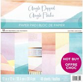 Craft Smith: Angle Dipped 12x12 Inch Paper Pad (MPP0431)