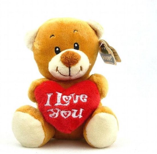 La Saint Valentin cadeau peluche doux I Love You Teddy Bear pour