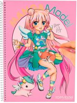 Topmodel Kleurboek - MangaModel Kleurboek ROZE