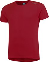 Rogelli Promo Sportshirt - Korte Mouwen - Kids - Rood - Maat 128/140