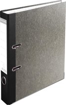 20x Prem'Touch® Ordner met hefboom - rug 50mm - A4, Grijs-Zwarte rug