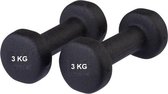 Dumbbells set 2 x 3 kg - Gewichten - Zwart