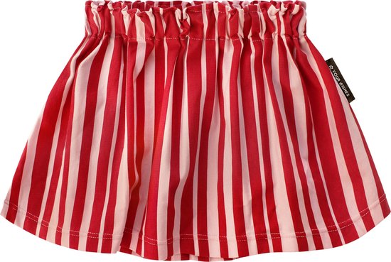 Your Wishes Skirt Pink Stripes - Rok - Roze - Gestreept - Meisjes - Maat: 74/80