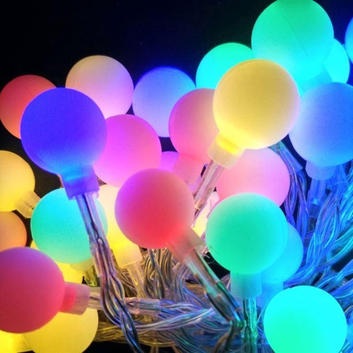 Mini guirlande à pile LED multicolore