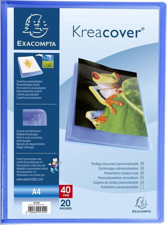 Exacompta - Ref. 5768E - Pak van 5 Kreacover Chromaline