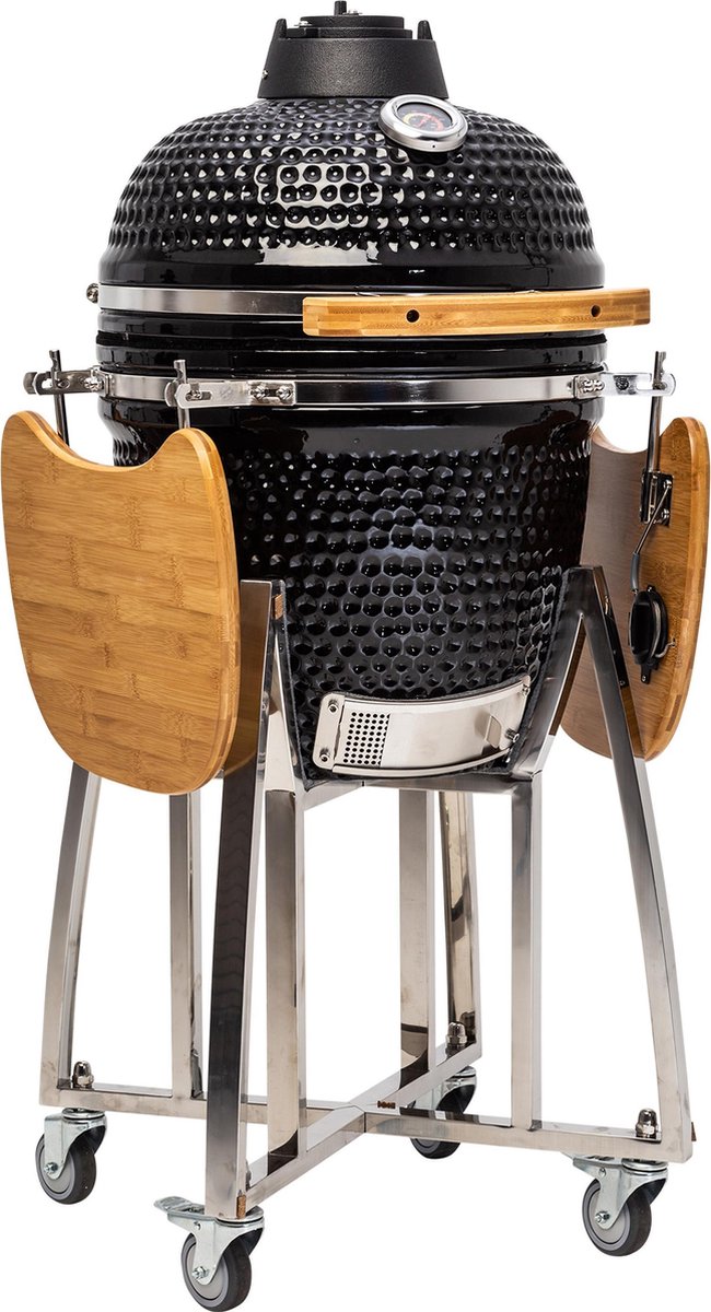 Patton 1 Kamado 18" Black incl. Bluetooth control van Patton — afbeelding 2