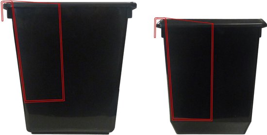 Boîte d'insertion pour boîte de papier effilée carrée, gris