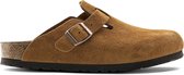 Birkenstock Boston Dames Clogs - Cognac - Maat 35