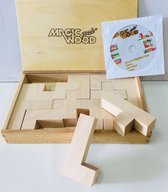 Magic wood puzzle met CD rom