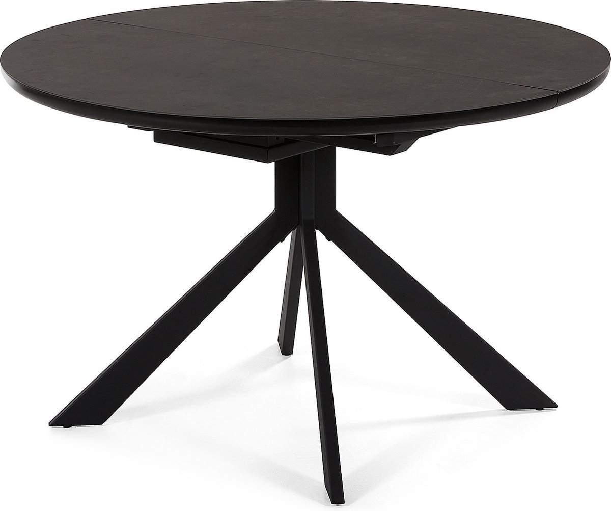 Kave Home - Haydee ronde uitschuifbare tafel Ø 120 cm | bol.com