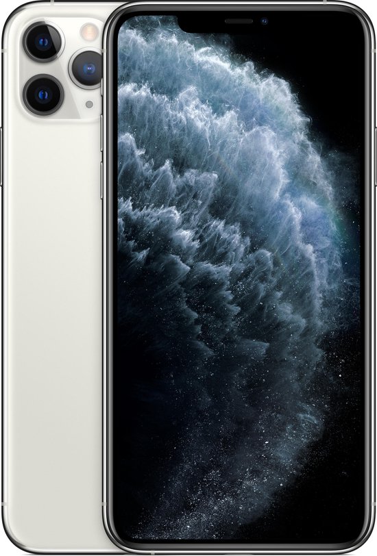 Apple iPhone 11 Pro Max - 512GB - Zilver Apple iPhone 11 Pro Max - 512GB - Zilver