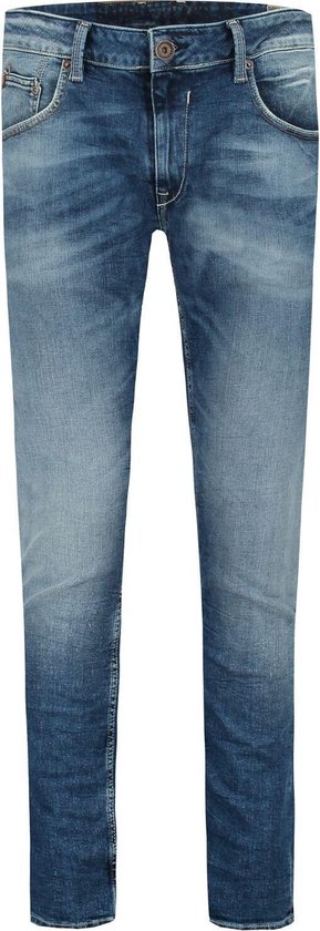GARCIA Russo Heren Tapered Fit Jeans Blauw - Maat W32 X L34