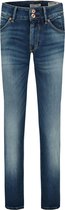 Garcia Caro Curved Dames Slim Fit Jeans Blauw - Maat W27 X L30