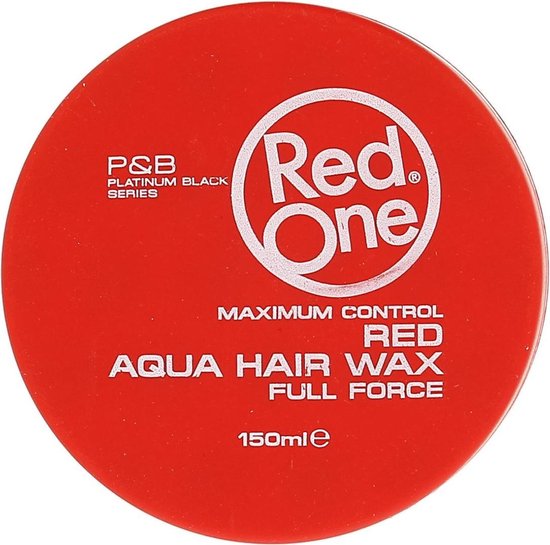 6x RedOne Haarwax – Aqua Hair Wax Rood