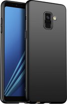 Samsung Galaxy A8 2018 Hoesje - Siliconen Back Cover - Zwart