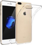 iPhone 8 Plus Hoesje Transparant - Siliconen Case