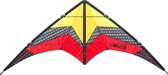 HQ Stuntvlieger Limbo II R2F Lava - 67 x 155 cm - 2 lijns vlieger vanaf 10 jaar - inclusief 2x20m lijnen