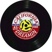 Onderzetter in de vorm van een LP, California Dreamin'