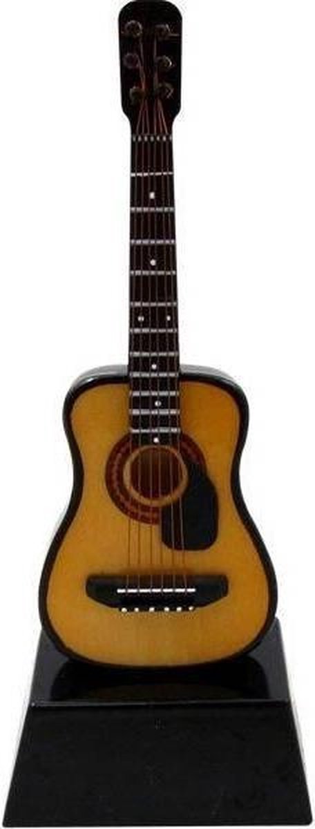 Music Gifts - Miniatuurinstrument akoestische gitaar