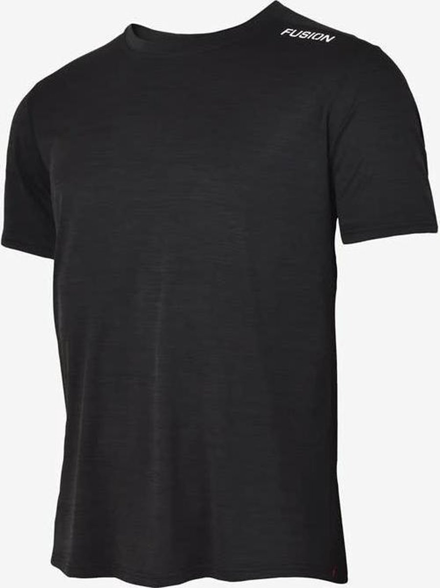 Fusion | C3 T-Shirt | Zwart | Heren | Size : M