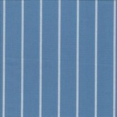 Acrisol Trastevere  Opalo 931 gestreept blauw, wit  stof per meter buitenstoffen, tuinkussens, palletkussens