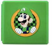 Nintendo Switch - Premium Game Card Holder - Spel Hoesje Groen - Opslag Case - 12 plaatsen - Luigi