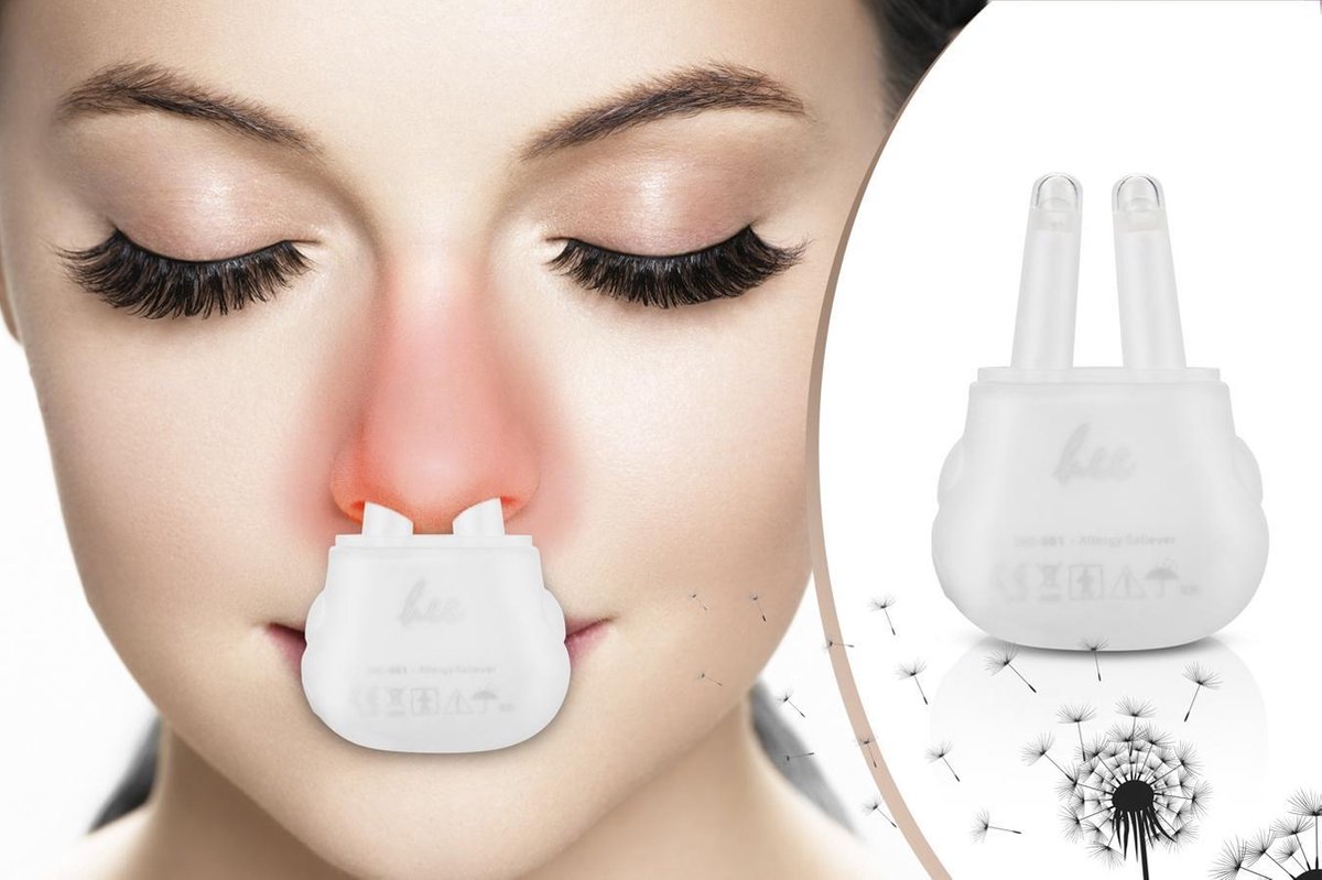 Hee - MC001 - Allergie verlichter - Anti hooikoorts - Hooikoorts verlichter - Anti allergie - Hooikoorts apparaat