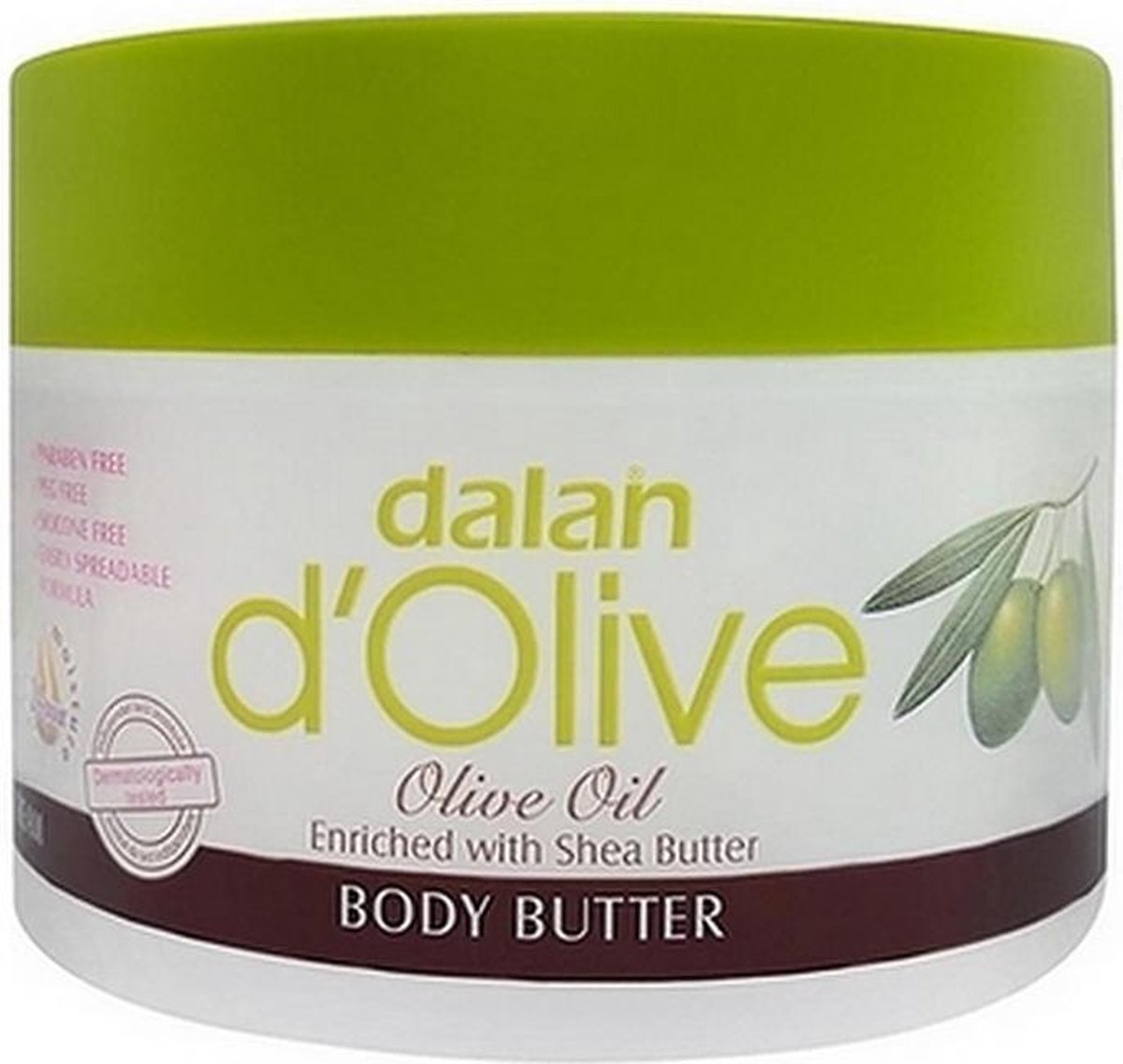 Dalan d’Olive – Body Butter, 250 ml - 6 stuks
