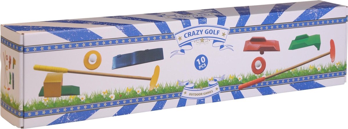 Outdoor Games Houten Golfset - 10-delig
