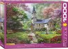 Puzzle - Jardin fleuri - 1000pcs.