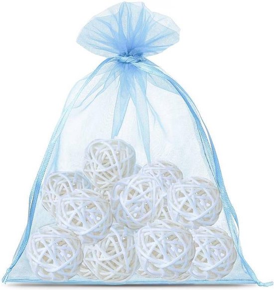ilauke 30 organza zakjes met jute stof 10 x 15 cm - herbruikbare geschenkzakjes met trekkoord voor bruiloft, sieradenopslag en doe-het-zelf ambachten